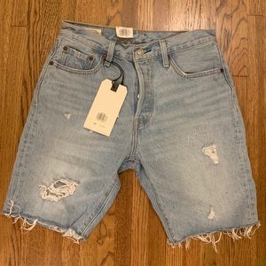 Levis 501 slouch short